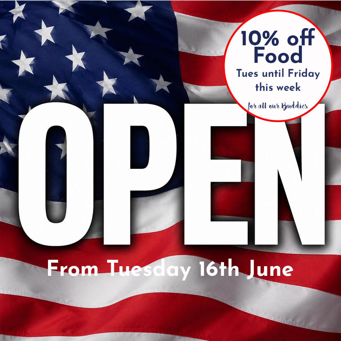 open june 16 Flag